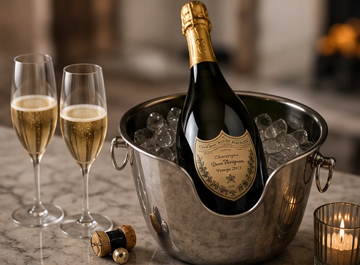 Wine gift setup for a higher client gift budget
