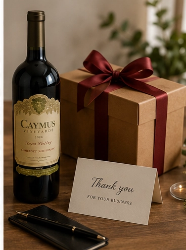 Premium wine hamper basket